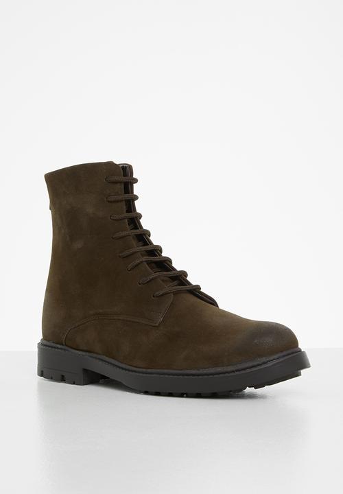 STYLE REPUBLIC - Luke lace-up boot - brown