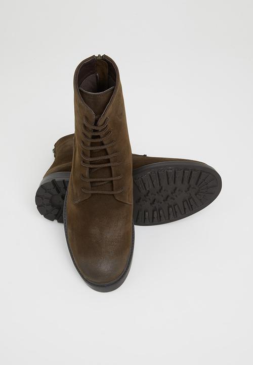 STYLE REPUBLIC - Luke lace-up boot - brown