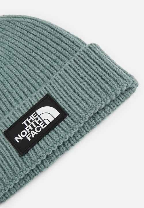 The North Face - Tnf logo box cuffed beanie - goblin blue