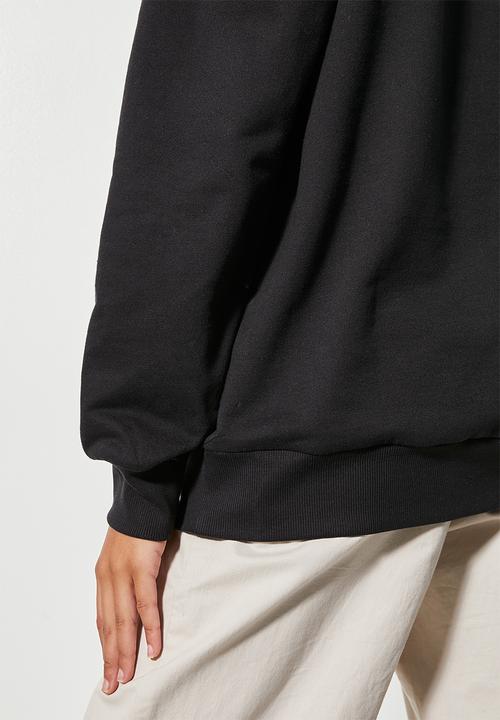 Superbalist - Crew sweat - black