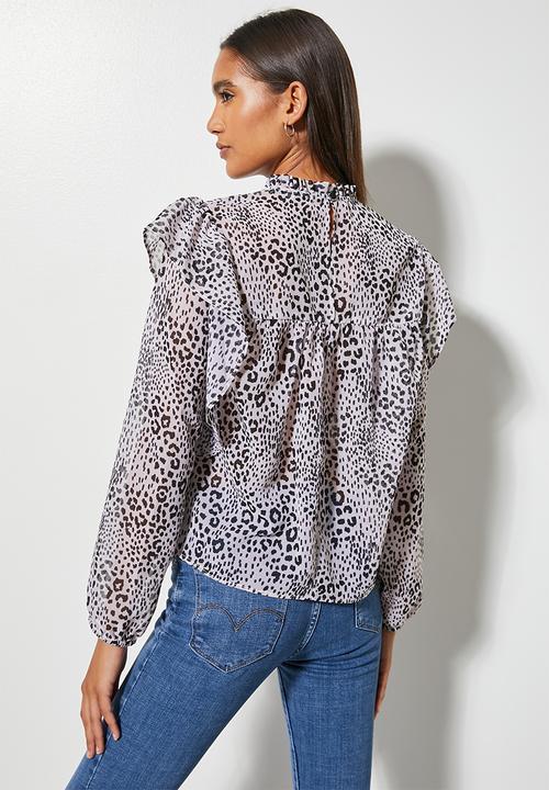Superbalist - Femme blouse - stone & black