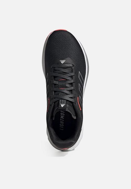 adidas Performance - Runtheworld - core black/matte silver/turbo