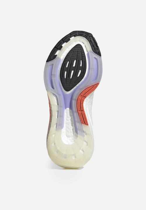 adidas Performance - Ultraboost 22 w - core white/core white/solar red