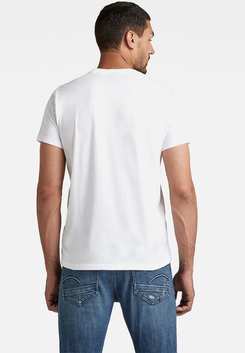 G-STAR - Originals logo r t - white