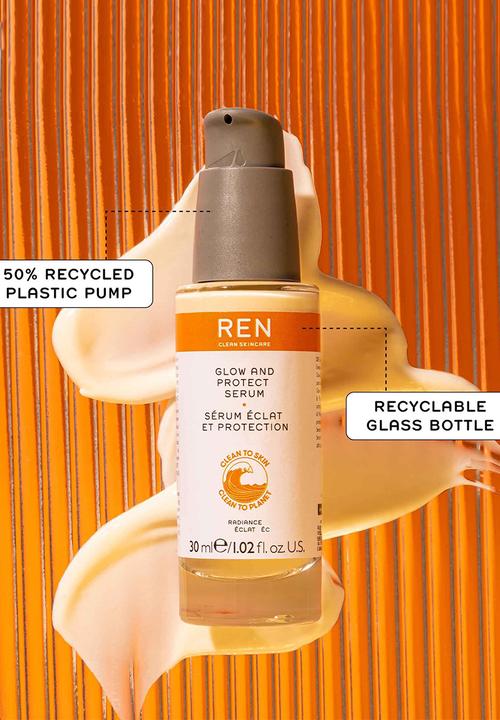 REN Clean Skincare - Radiance Glow & Protect Serum