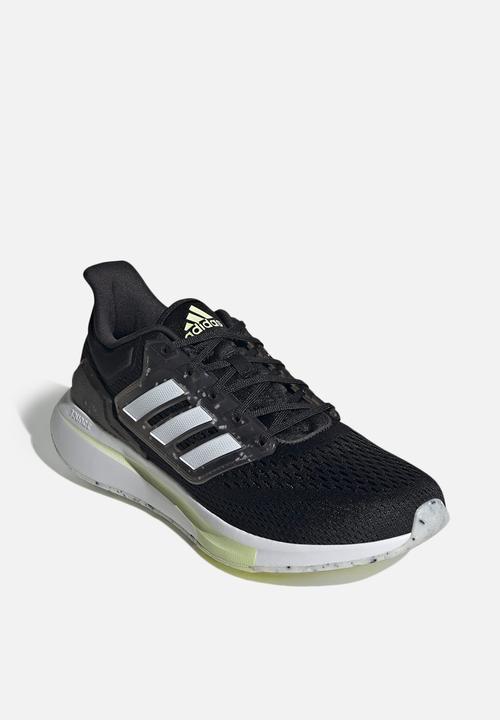 adidas Performance - Eq21 run - core black/ftwr white/almost lime
