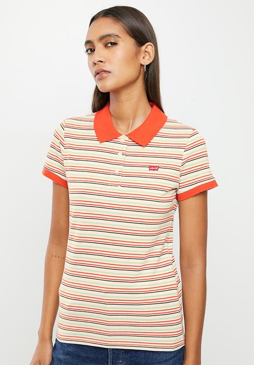 Levi’s® - Slim polo plumeria - orange