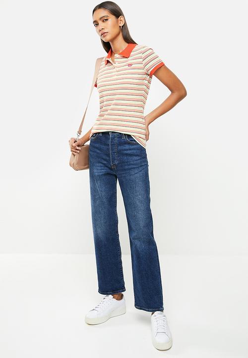 Levi’s® - Slim polo plumeria - orange