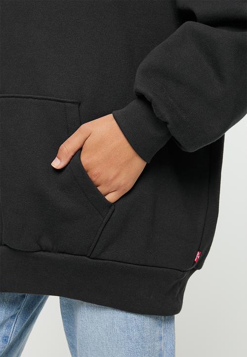 Levi’s® - Prism hoodie chenille poster logo - black