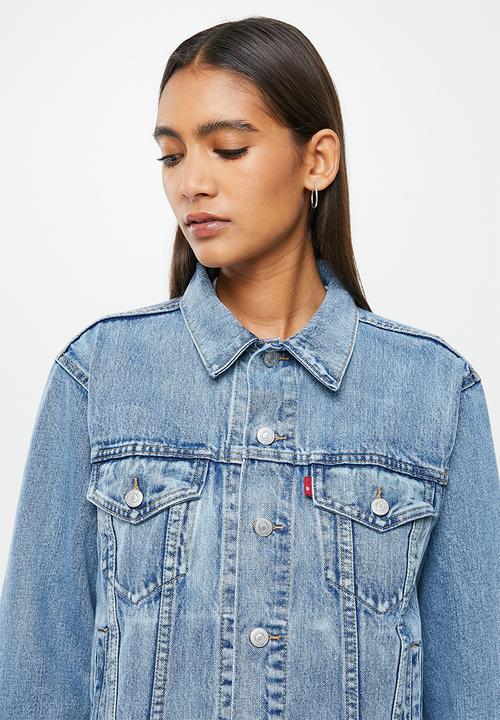 Levi’s® - Ex-boyfriend trucker - concrete indigo
