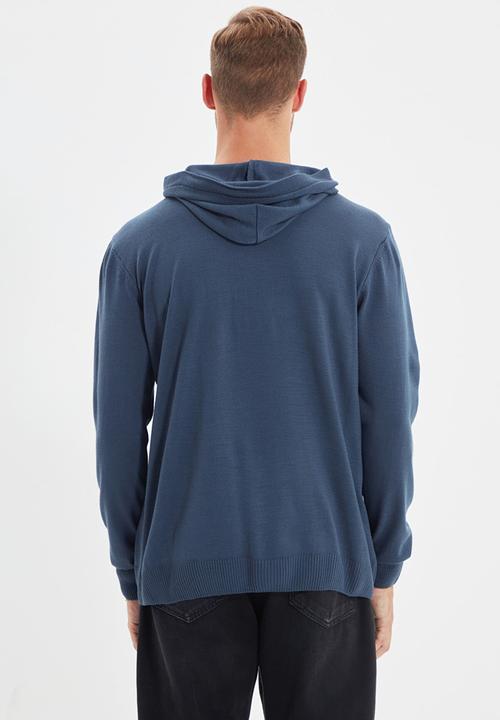 Trendyol - Cruzin regular fit hoodie - indigo