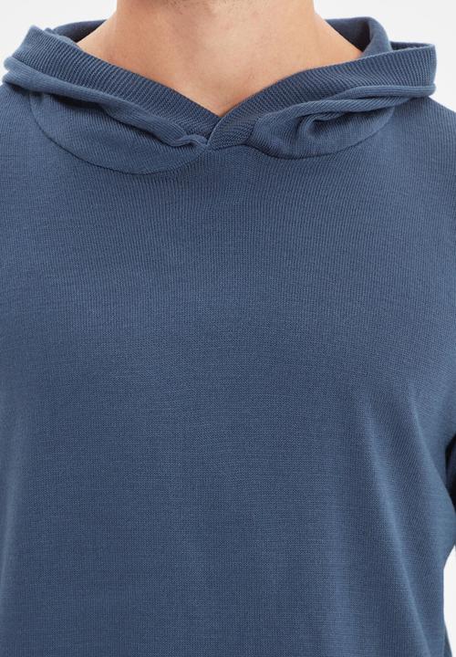 Trendyol - Cruzin regular fit hoodie - indigo