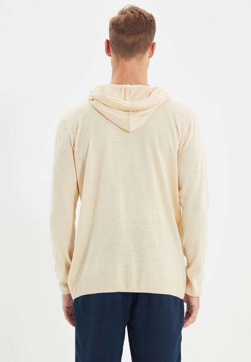 Trendyol - Cruzin regular fit hoodie - cream