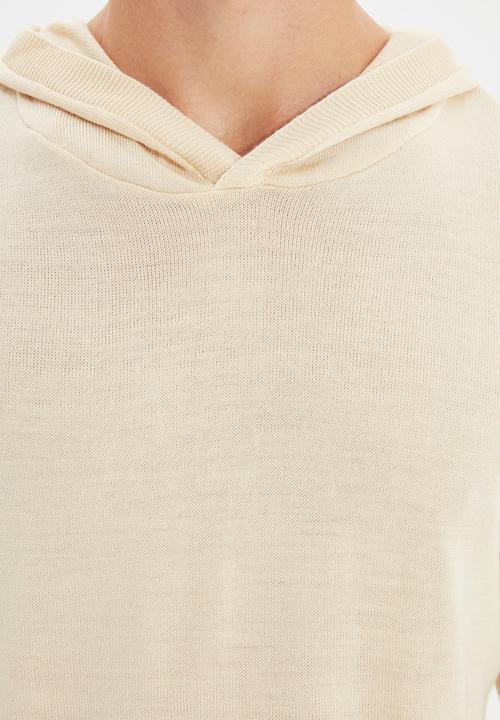 Trendyol - Cruzin regular fit hoodie - cream