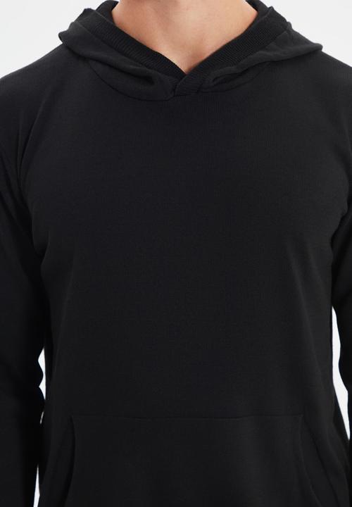 Trendyol - Cruzin regular fit hoodie - black
