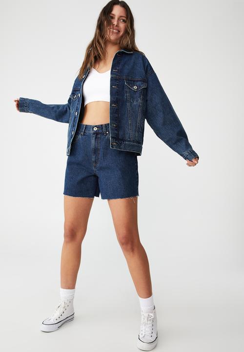 Cotton On - The oversized denim jacket - trinity blue