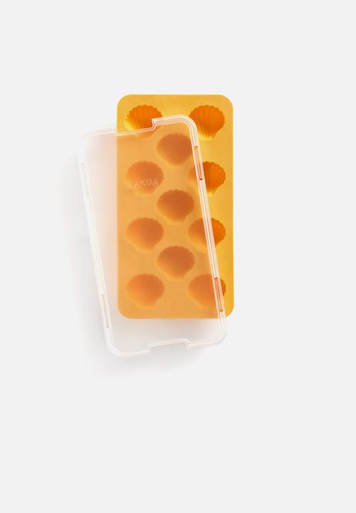 Lékué - Ice shell ice-cube tray - yellow