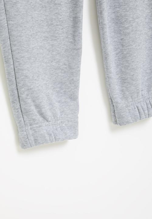 Rebel Republic - Printed trackpants - grey melange