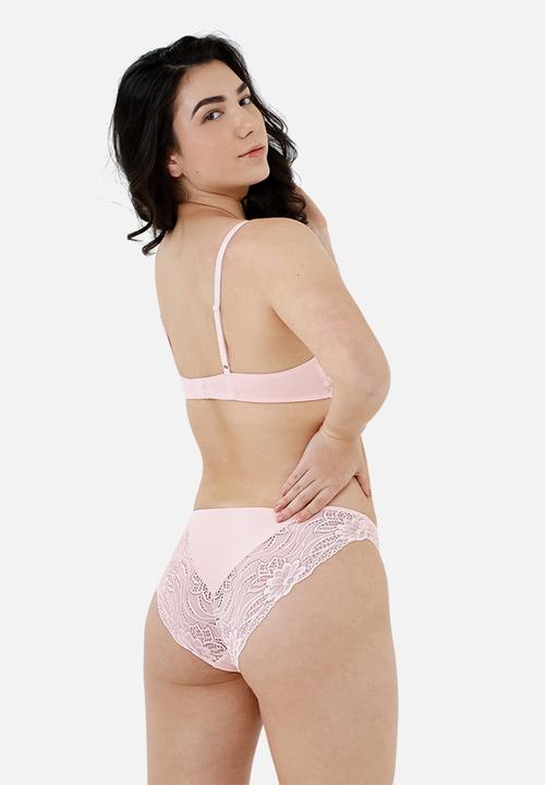 DORINA - Angie light padded demi bra - pink