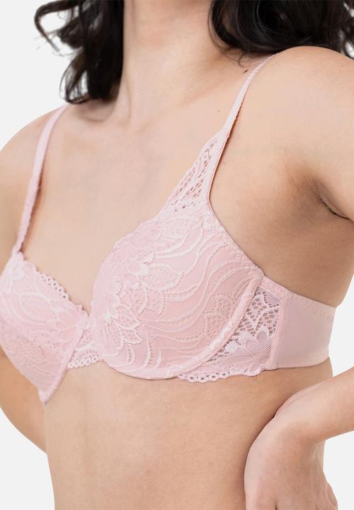 DORINA - Angie light padded demi bra - pink