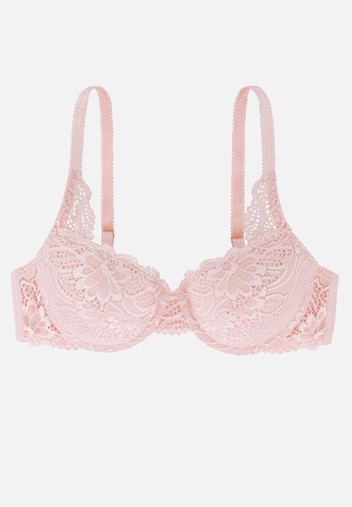 DORINA - Angie light padded demi bra - pink