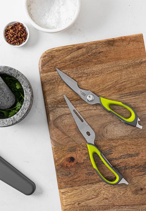 Humble & Mash - Multi-purpose kitchen scissors - green