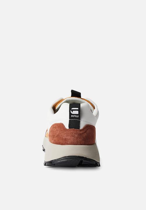 G-STAR - Theq run lgo blk m - olive/brique
