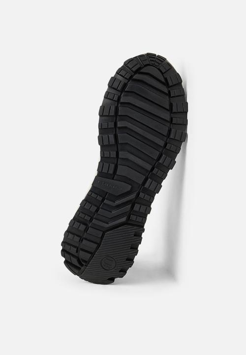 G-STAR - Theq run lgo blk m - olive/brique