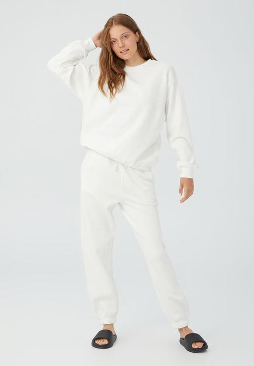 Cotton On - Classic trackpant - off white