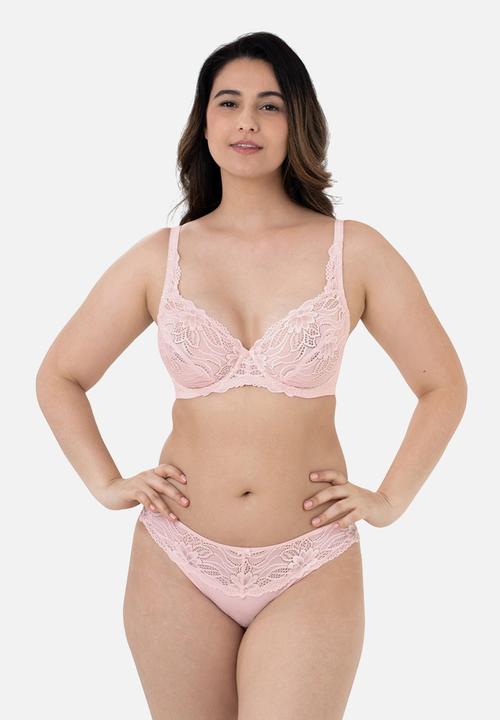DORINA - Angie brief classic panty - pink