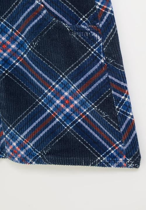 Levi’s® - Lvg printed corduroy skirtall - blue 