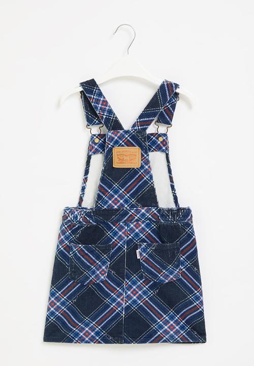 Levi’s® - Lvg printed corduroy skirtall - blue 