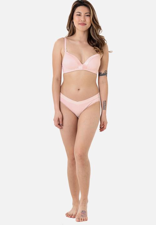 DORINA - Quartz light padded nursing bra - pink