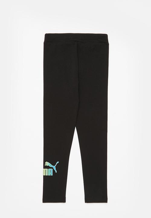 PUMA - Ess+  bleach logo leggings g - puma black
