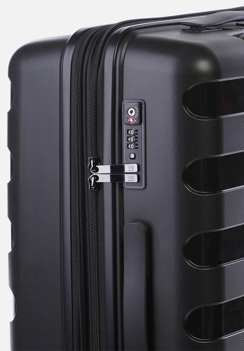 Cellini - Sonic 4 wheel trolley - jet black