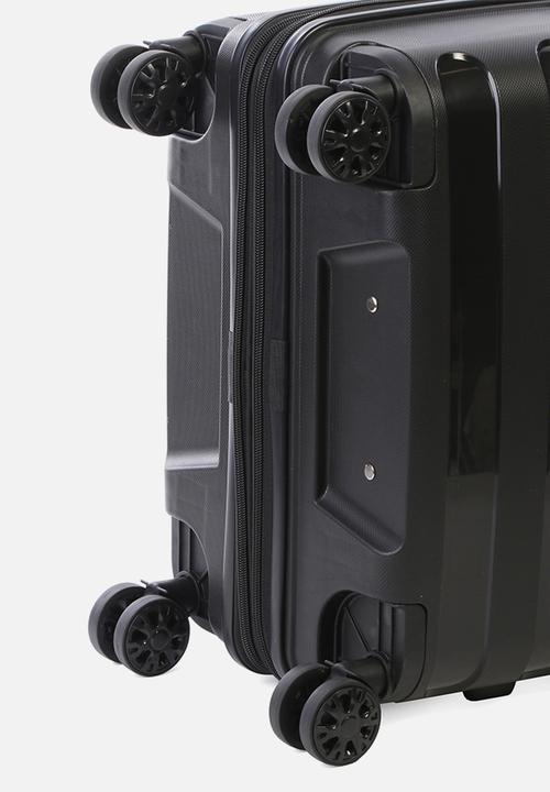 Cellini - Sonic 4 wheel trolley - jet black