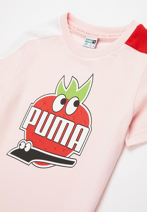 PUMA - Fruitmates tee - chalk pink