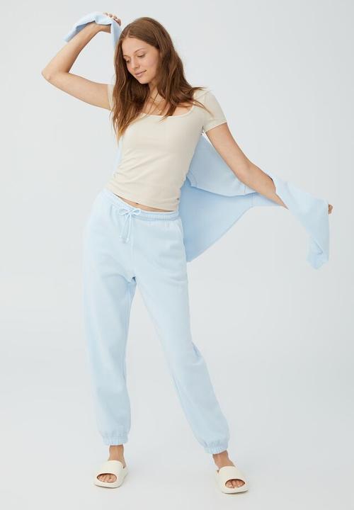 Cotton On - Classic trackpant - soft icy blue
