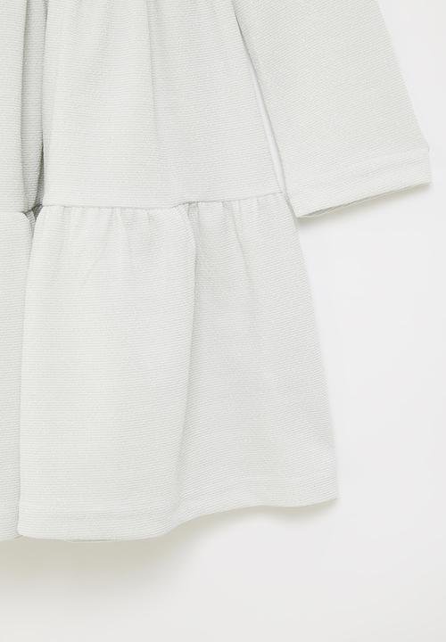 Pop Candy - Tiered dress - light grey 