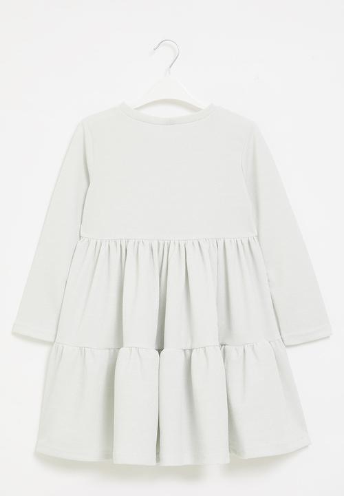 Pop Candy - Tiered dress - light grey 