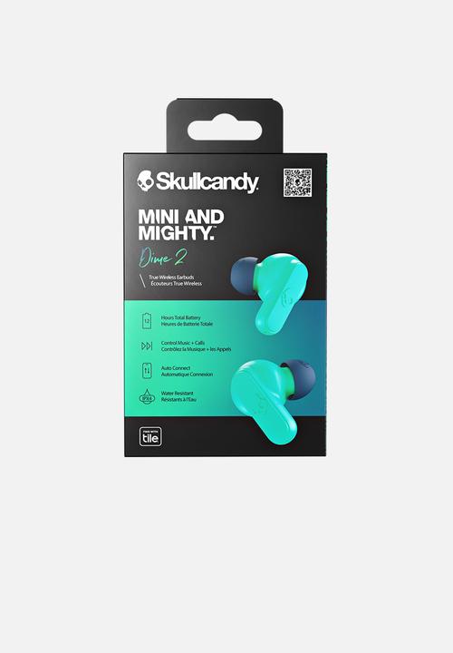 Skullcandy - Dime 2 true wireless in-ear-dark blue/green