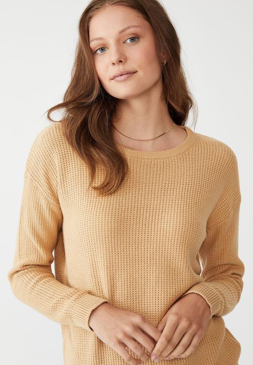 Cotton On - Everyday pullover - linen taupe