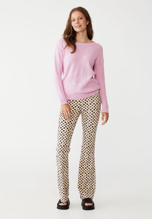 Cotton On - Everyday pullover - lavender white twist
