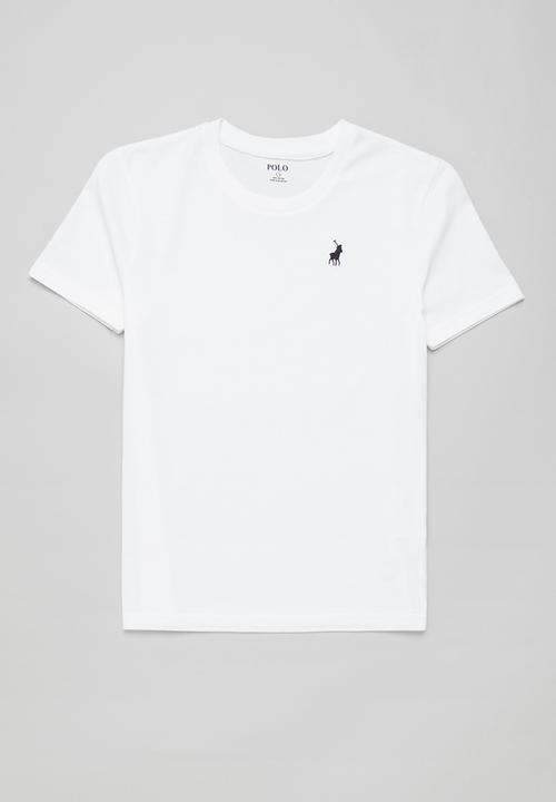 POLO - Boys classic short sleeve tee - white