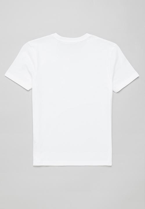 POLO - Boys classic short sleeve tee - white