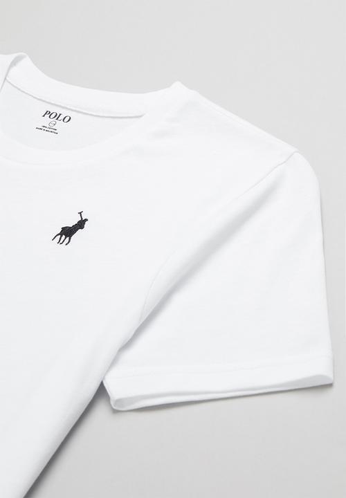 POLO - Boys classic short sleeve tee - white