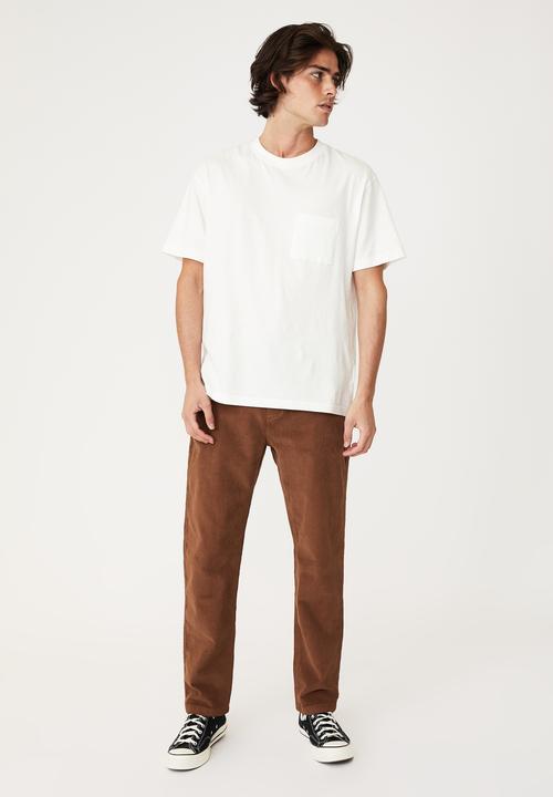 Cotton On - Beckley pant-washed clay
