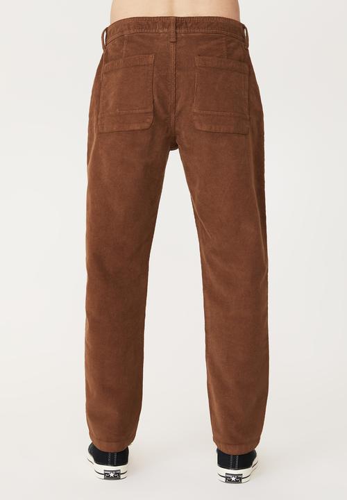 Cotton On - Beckley pant-washed clay