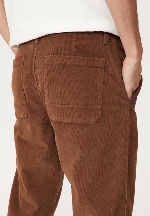 Cotton On - Beckley pant-washed clay