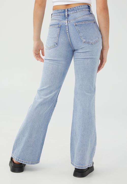 Cotton On - Petite flare jean - salty blue